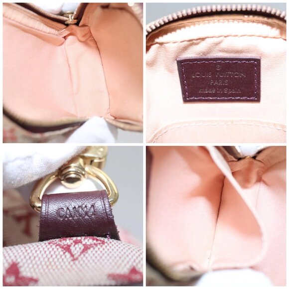 LOUIS VUITTON Monogram Mini Usu Digital Pouch Red M60001 LV Auth 103494 - Picture 15 of 16